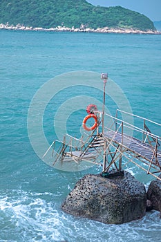 Sai Wan Swimming Shed in Hong Kong