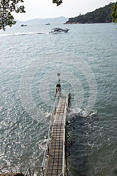 Sai Wan Swimming Shed in Hong Kong