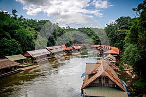 Sai Yok Lek waterfall in Sai Yok National Park, Kanchanaburi, Thailand