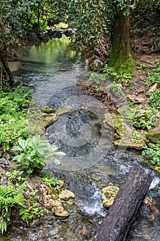 Sai Yok waterfall in national park, Kanchanaburi, Thailand.