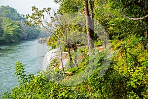 Sai Yok Yai waterfall at Kanchanaburi