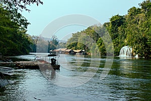 Sai Yok Yai waterfall at Kanjanaburi