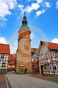 Saiger tower in Stolberg at Harz Germany