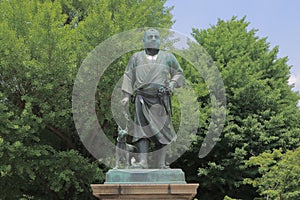 Saigo Takamori stature Ueno Tokyo photo