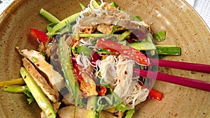 Saigon noodle salad