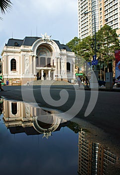 Saigon theatre, ancient opera house