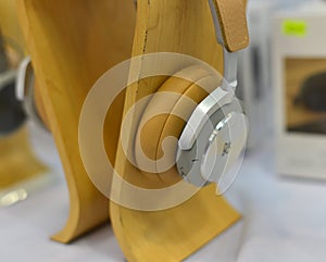 Headphones for display at the store