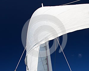 Sail against Blue Sky