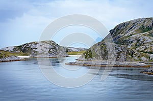 Sail along the fjords towards Bodo, Norway III photo