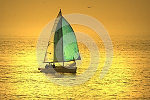 Sail boat photo