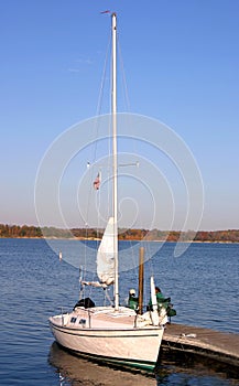 Sail Boat Docking