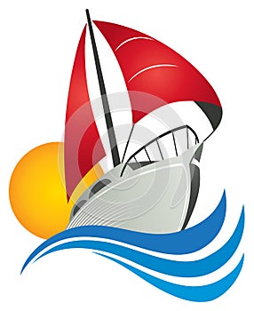 Sail Boat Logo