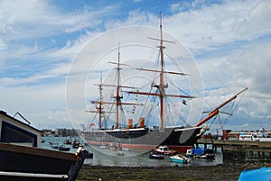 Sail boat at Portsmouth