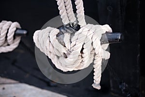 Sail Boat Rigging: Cleat photo