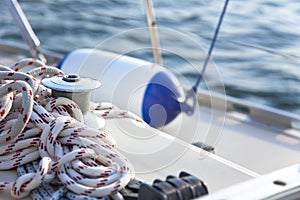 Sail Boat Winch / yachting photo