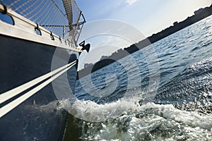 Sail Boat Winch / yachting photo