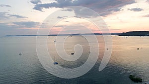 Sail Boats on Lake Balaton