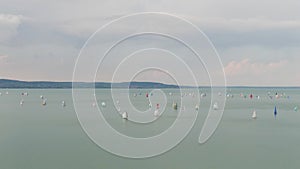 Sail Boats on Lake Balaton