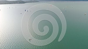 Sail Boats on Lake Balaton