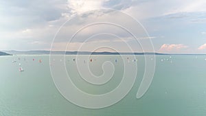 Sail Boats on Lake Balaton