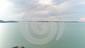 Sail Boats on Lake Balaton