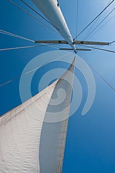 Sail and mast