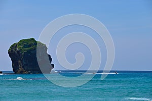 Sail rock in the kenting national park