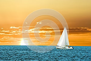 Sail yacht photo