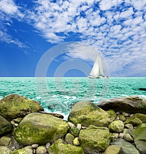 Sail yacht photo