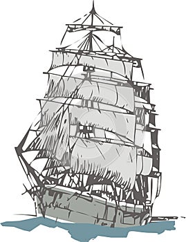 Barco de vela 