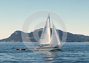 Sailboat on Bay