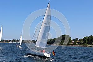 Sailboat in Denmark
