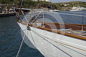 Sailboat detail