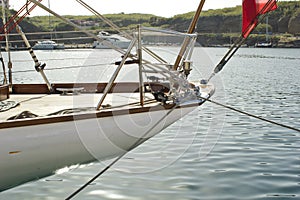 Sailboat detail