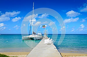 Sailboat Dock - Jamaica