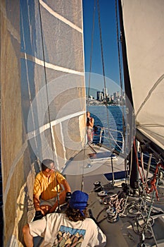 Sailboat Foredeck Crew