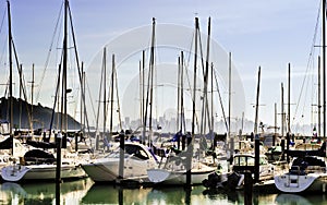 Sailboat Harbor, California