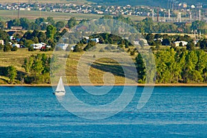 Sailboat On Lake