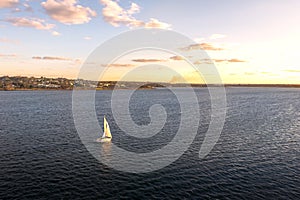 Sailboat at Paranoa Lake - Brasilia, Distrito Federal, Brazil