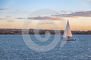 Sailboat at Paranoa Lake - Brasilia, Distrito Federal, Brazil