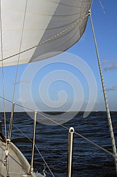 Sailboat Sails Catch Wind