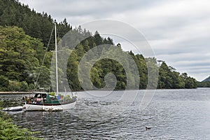 Sailboat in Scotland