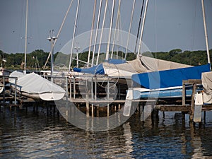 Sailboat Slips Full