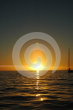 Sailboat Sunset