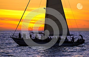 Sailboat Sunset Party