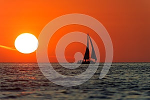 Sailboat Sunset