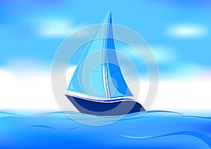 Sailboat symbol