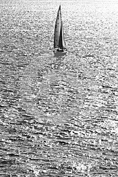 Sailing during Sunset