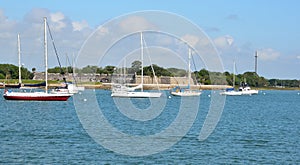 Sailboats on Matanzas river