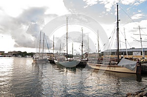 Sailboats in Stockholm, Sweden